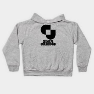 Chemikal Underground (black) Kids Hoodie